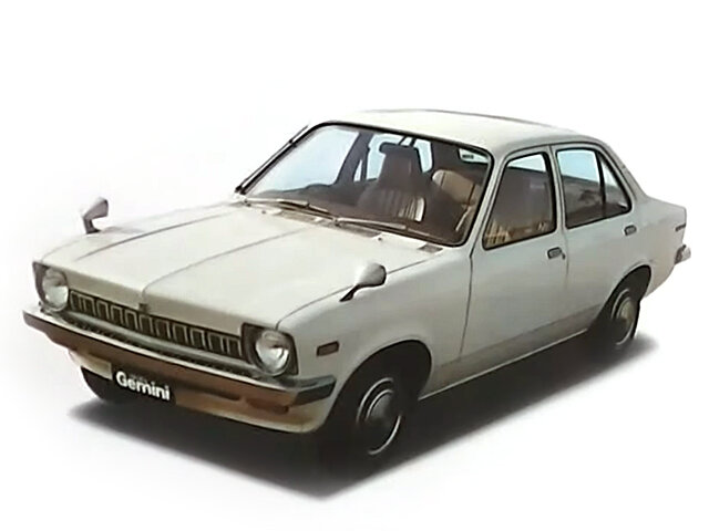 Isuzu Gemini (PF50) 1 поколение, рестайлинг, седан (1976 - 1977)